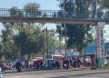 ¡Tome precauciones! Bloqueo en la carretera federal México-Texcoco afecta la circulación hacia la CDMX.