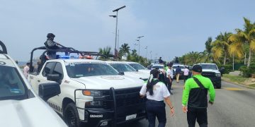 Más de 850 elementos participan en la vigilancia durante la concentración de motociclistas