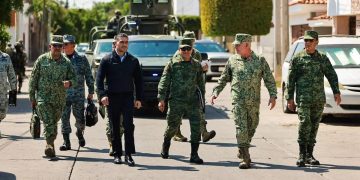 Harfuch visita Sinaloa ante repunte de violencia en la entidad