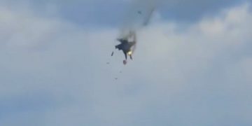 Dos aviones militares colisionaron durante un espectáculo aéreo en Idaho