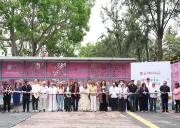 Clara Brugada inauguró la Utopía La Heroica en la alcaldía Venustiano Carranza