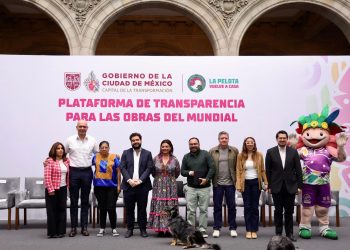 Clara Brugada presenta plataforma para transparentar obras del Mundial en CDMX