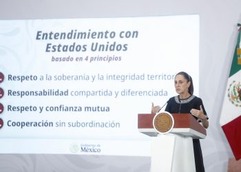 Sheinbaum afirmó que no se permitirá ninguna violación a la soberanía mexicana