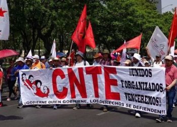 La CNTE anunció una huelga nacional indefinida a partir del 1 de junio