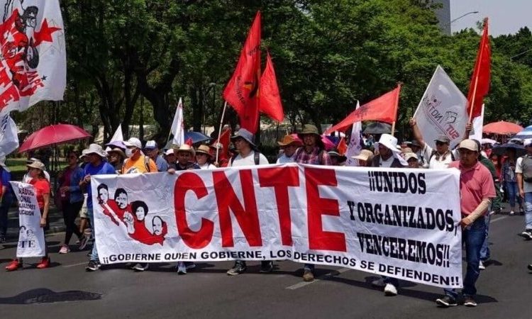 La CNTE anunció una huelga nacional indefinida a partir del 1 de junio