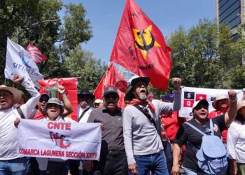 Clara Brugada promete diálogo ante protestas de la CNTE en CDMX