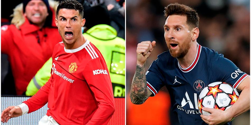 Messi y CR7, las dos grandes estrellas del universo futbolístico