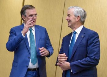 México y Estados Unidos avanzan en revisión del T-MEC; Ebrard destaca diálogo positivo