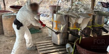 La Fiscalía entrevista a agentes involucrados en el aseguramiento del laboratorio clandestino
