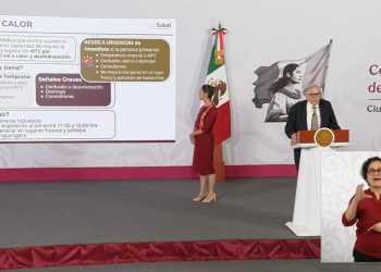 La Secretaría de Salud emitió avisos epidemiológicos por golpe de calor, hantavirus y ébola