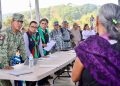 Rosa Icela Rodríguez y Evelyn Salgado encabezan brigada de paz en Chilapa, Guerrero