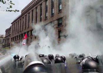 Policías de la SSC realizaron encapsulamientos y bloquearon el paso a manifestantes