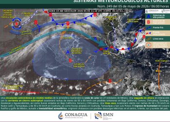 Calor intenso, lluvias y fuertes vientos prevalecerán en el país