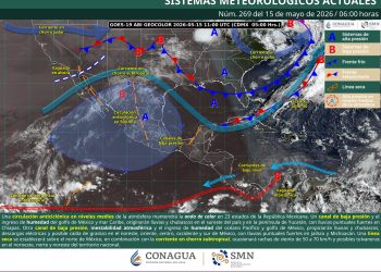El frente frío 50 provocará lluvias, granizo y fuertes vientos