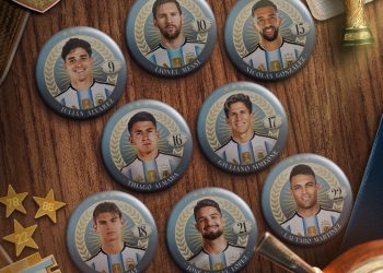 Messi encabeza a la campeona Argentina