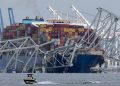 El puente Francis Scott Key colapsó en Baltimore tras el impacto del buque Dali en marzo de 2024