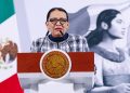 La secretaria de Gobernación, Rosa Icela Rodríguez, encabeza la atención en la zona junto con autoridades estatales