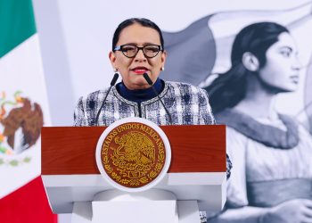 La secretaria de Gobernación, Rosa Icela Rodríguez, encabeza la atención en la zona junto con autoridades estatales