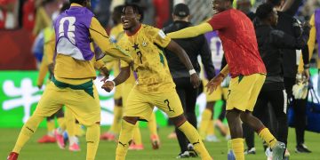 La selección de Panamá perdió este miércoles en el quinto minuto del tiempo agregado del segundo periodo ante Ghana, que celebró el triunfo gracias