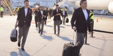 La selección de Irán llegó la madrugada de este domingo a la ciudad mexicana de Tijuana, donde establecerá su centro de operaciones durante el Mundial