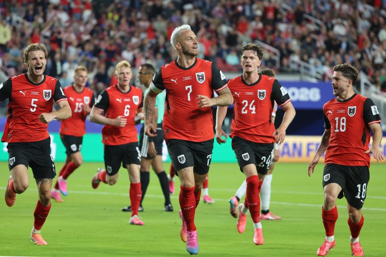 Austria venció 3-1 a la debutante Jordania en el Estadio de la Bahia de San Francisco y arrancó con triunfo el Mundial 2026