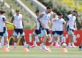Argentina regresó al entrenamiento