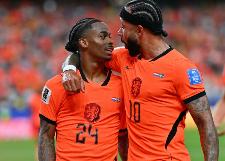 El neerlandés Cody Mathès Gakpo anotó este sábado el centésimo gol del Mundial en el minuto 54 del partido que Países Bajos