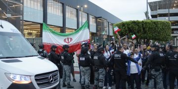Irán se entrena en Tijuana bajo fuertes medidas de seguridad