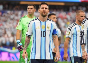Lionel Messi, con el gol logrado en el minuto 38 del partido contra Austria, se ha convertido en el máximo goleador de la historia de los Mundiales, con 17 tantos