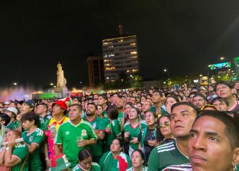 120 mil aficionados celebran el triunfo de México en Jalisco
