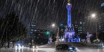 Activan Alerta Amarilla por lluvias y granizo en siete alcaldías de CDMX