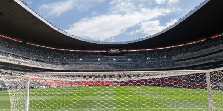 Shakira y Burna Boy interpretarán la canción oficial del Mundial 2026 en el Estadio CDMX  | FOTO X @EstadioBanorte
