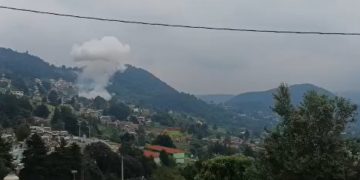 Otra vez explota polvorín en Huixquilucan, hubo un lesionado
