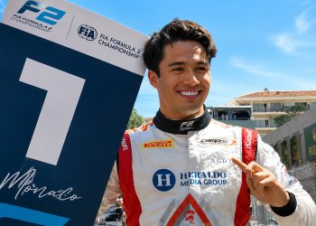 El piloto mexicano Noel León cerró un destacado fin de semana en el Gran Premio de Mónaco de Fórmula 2 al finalizar en la novena posición de la carrera principal
