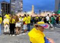 Colombia pinta de amarillo a Guadalajara