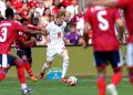 Inglaterra se nota fuerte ante una inofensiva Costa Rica