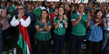 “Vamos con éxito”: Brugada destaca saldo positivo tras movilizaciones y partido de México