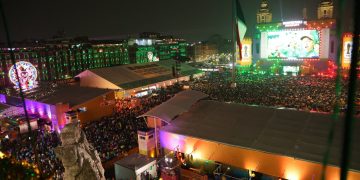 Más de 200 mil personas se reunión en el Centro Histórico para ver el triunfo de la Selección Mexicana