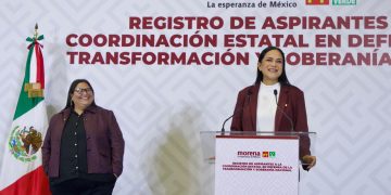 Alicia Salgado: Morena inicia el registro de aspirantes a gobernadores