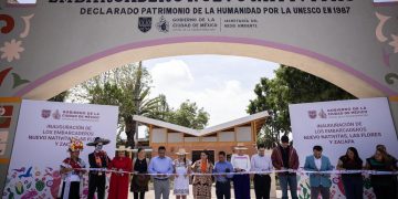 Brugada inaugura embarcaderos rehabilitados en Xochimilco y anuncia recuperación de vocación lacustre