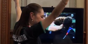 Sheinbaum celebra triunfo de México en el Mundial 2026