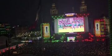 Abren nuevos accesos al Zócalo para el FanFest durante el partido México vs Corea