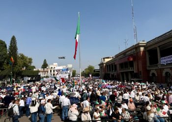 Miles de mexiquenses escucharon mensaje de Sheinbaum a dos años de su triunfo electoral