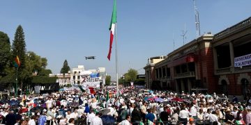 Miles de mexiquenses escucharon mensaje de Sheinbaum a dos años de su triunfo electoral