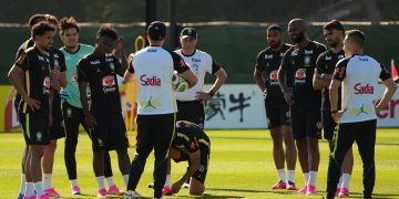 Brasil entrena en Estados Unidos y espera a Neymar