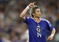 La selección de Japón goleó este sábado por 4-0 a Túnez en el partido 1.000 de las Copas Mundiales de fútbol, con lo que se sitúa en la segunda plaza del grupo F