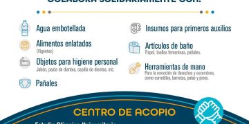 UNAM abre centro de acopio para apoyar a damnificados por terremotos en Venezuela