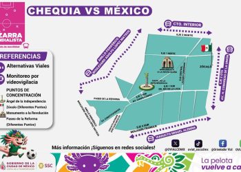 CDMX desplegará más de 11 mil policías por partido México vs Chequia y festejos mundialistas