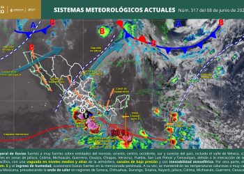 Tormenta Boris intensificará las lluvias en gran parte del país