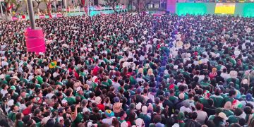 Fan Fest de Guadalajara reúne a más de 61 mil aficionados para apoyar a México en el Mundial 2026